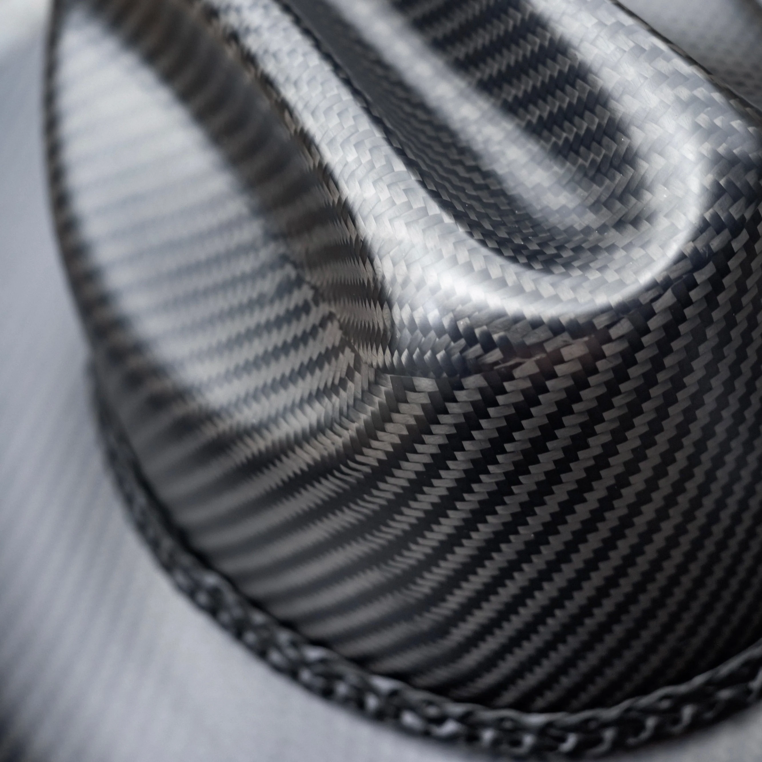 WHISTLINDIESEL x NELSON RACING DESIGN Hand Made Carbon Fiber Cowboy Hat - MATTE - Image 6